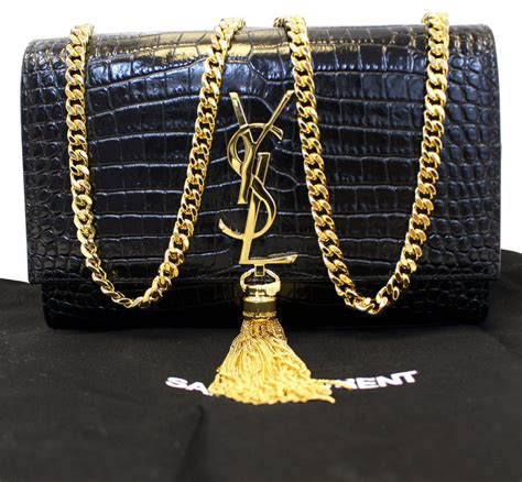 ysl night bag|ysl crocodile clutch.